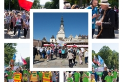 39 Przemyska Piesza Pielgrzymka na Jasną Górę - powitanie pielgrzymów i msza święta