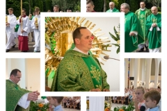 Powitanie nowego księdza proboszcza Jacka Michno